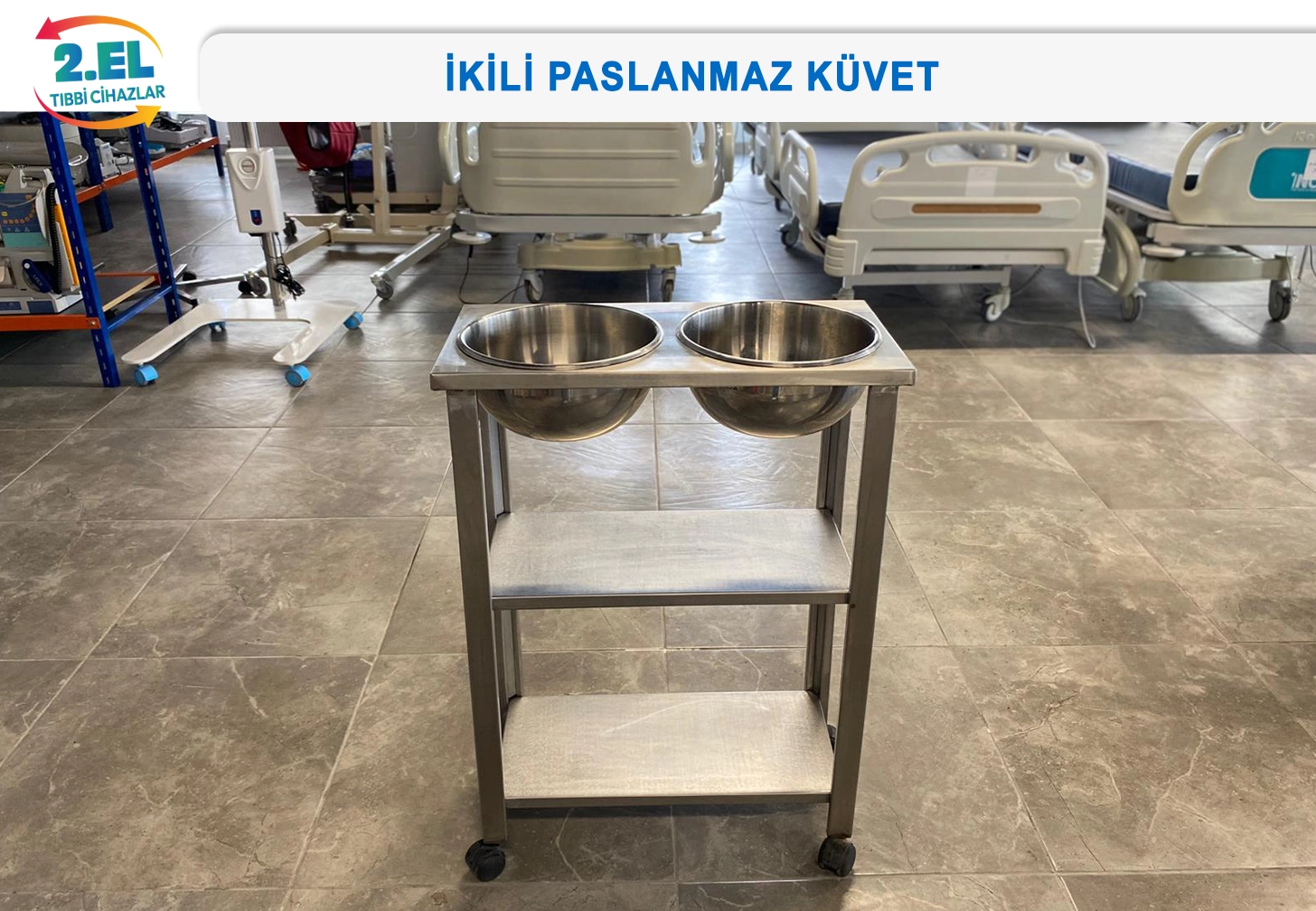                         2.El Paslanmaz Küvet