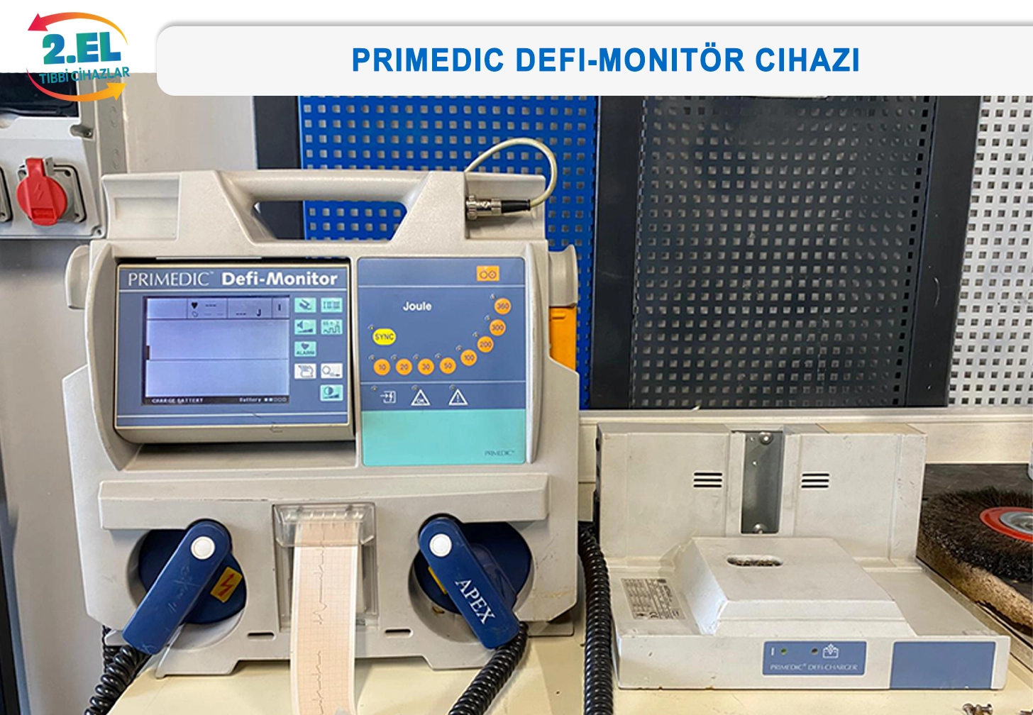 2.El Primedic Defi-Monitör Defibrilatör Cihazı