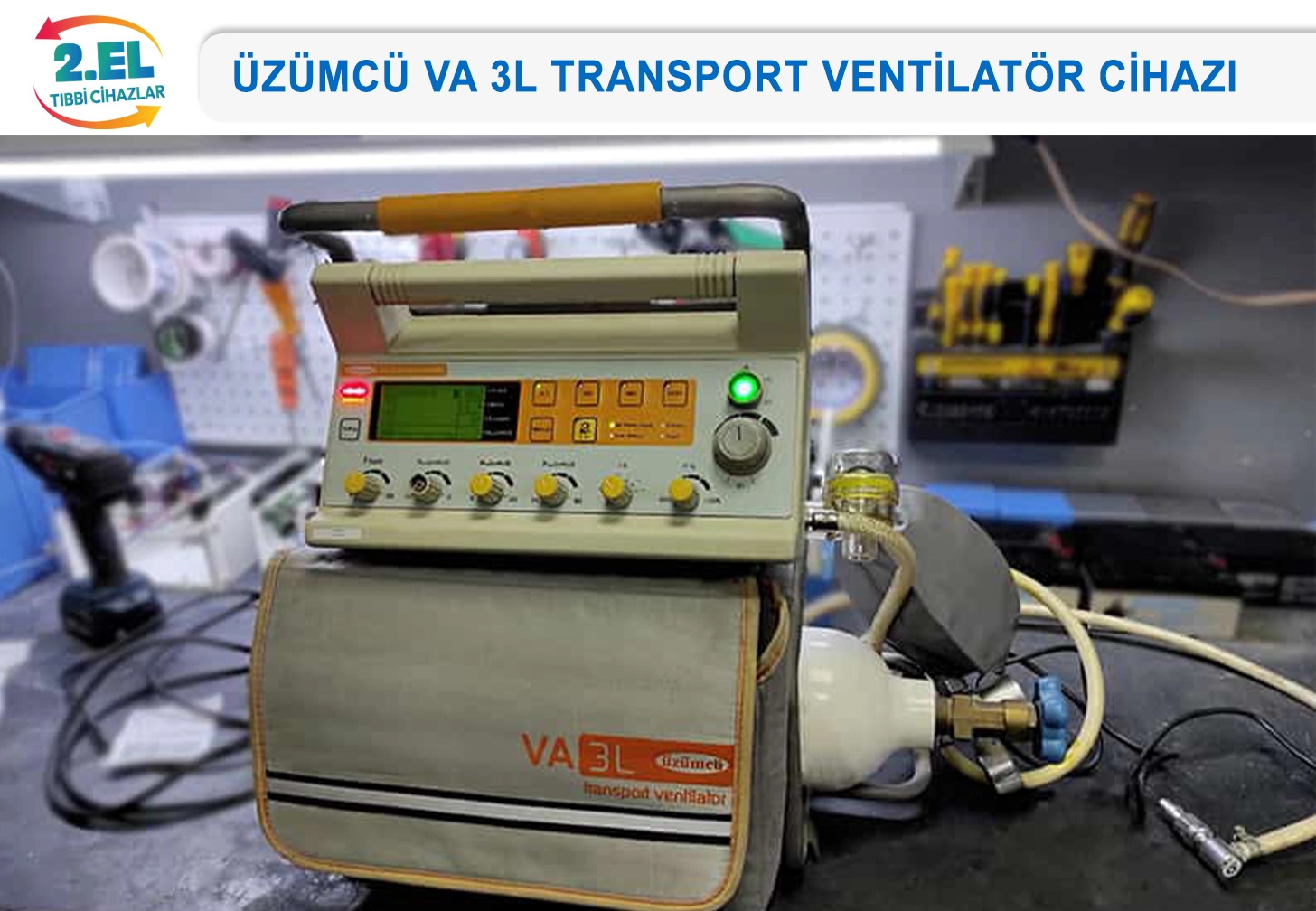 2.El Üzümcü VA 3L Transport Ventilatör Cihazı